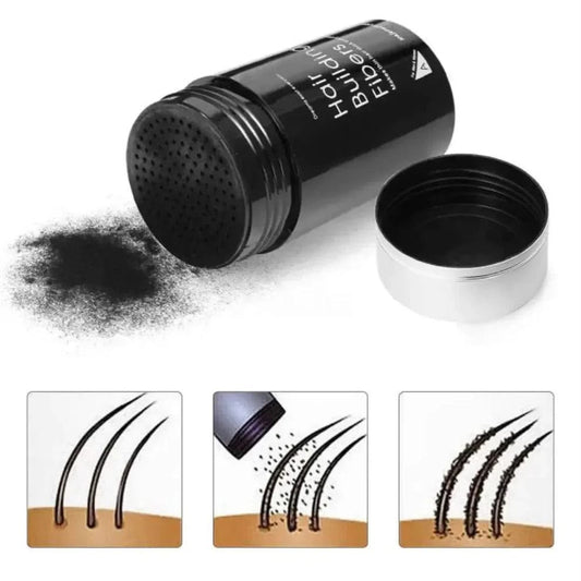 DeXe Hair Building Fibers โ Instant Hair Thickener Keratin Powder Pakistan | Zestifypk