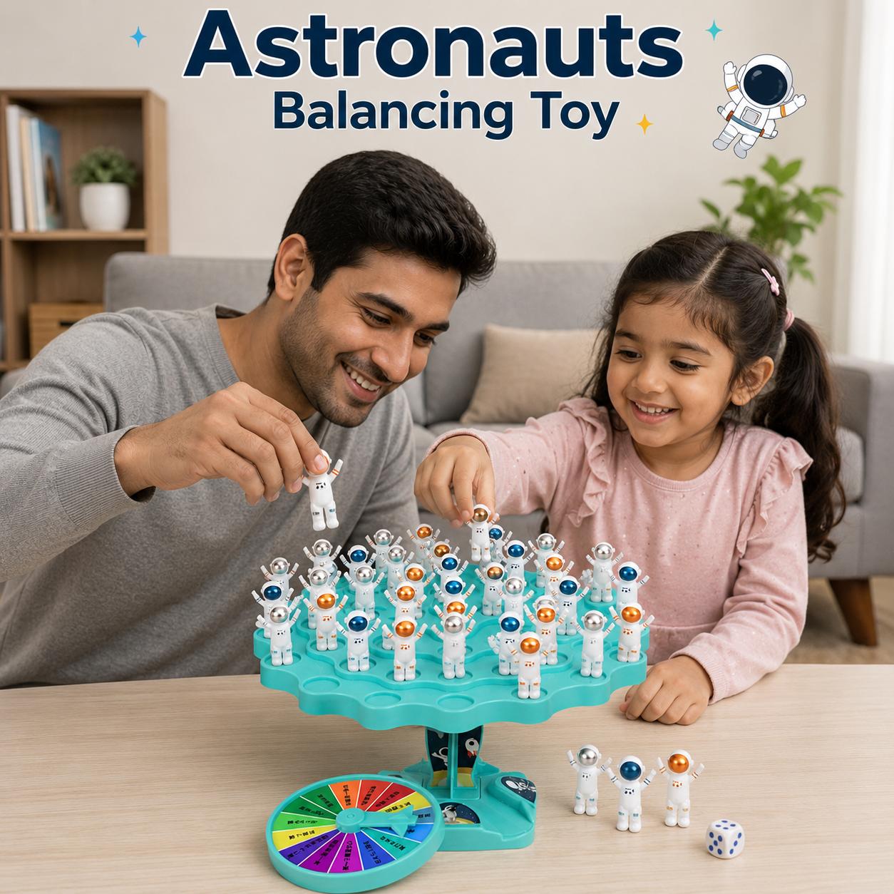 Astronauts Balancing Toy – Family Board Game