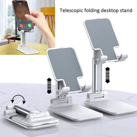 Foldable Telescopic Desktop Phone & Tablet Stand