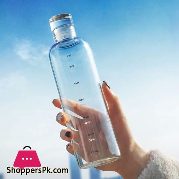 Transparent water bottle – BPA Free, Multiple Colors