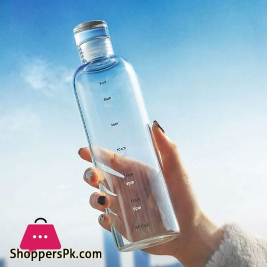 Transparent water bottle – BPA Free, Multiple Colors