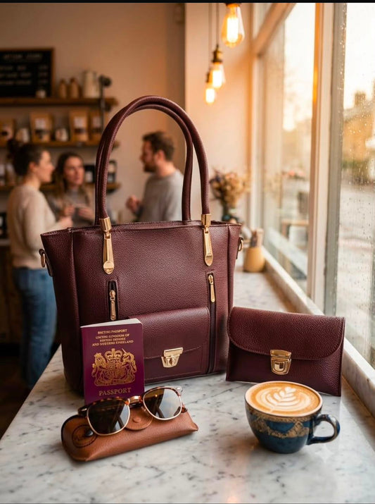 Luxury Lock Tote Bag