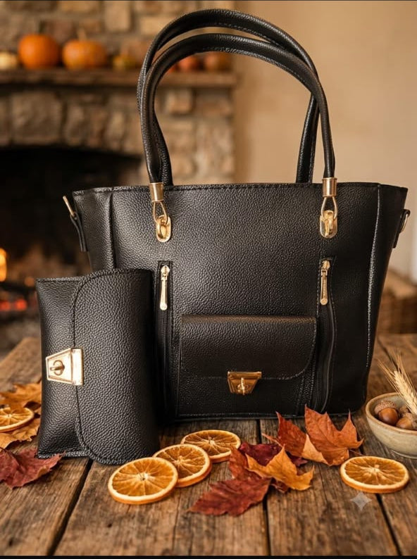 Luxury Lock Tote Bag