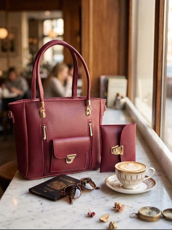 Luxury Lock Tote Bag