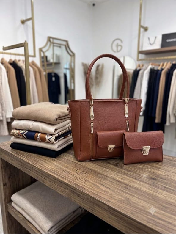 Luxury Lock Tote Bag