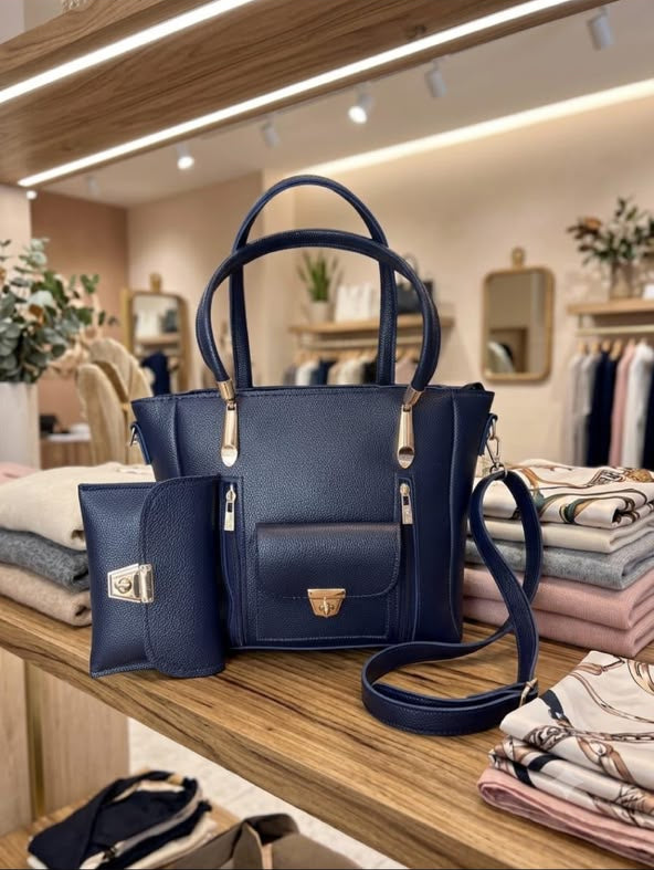 Luxury Lock Tote Bag
