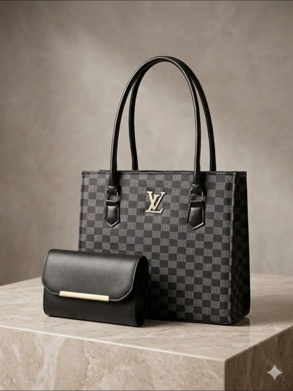 LV Royal Check Tote