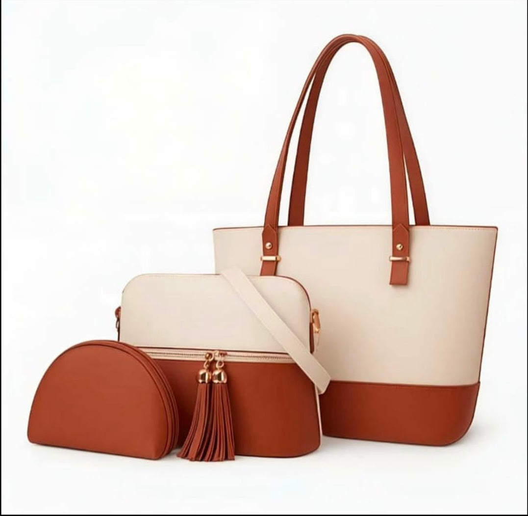 Grace 3 Piece Tote Bag