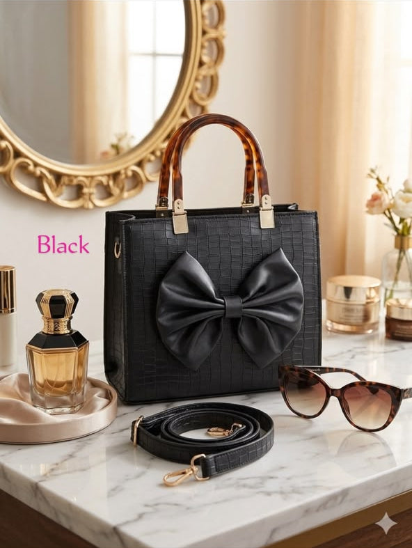 Bow Charm Luxury Bag