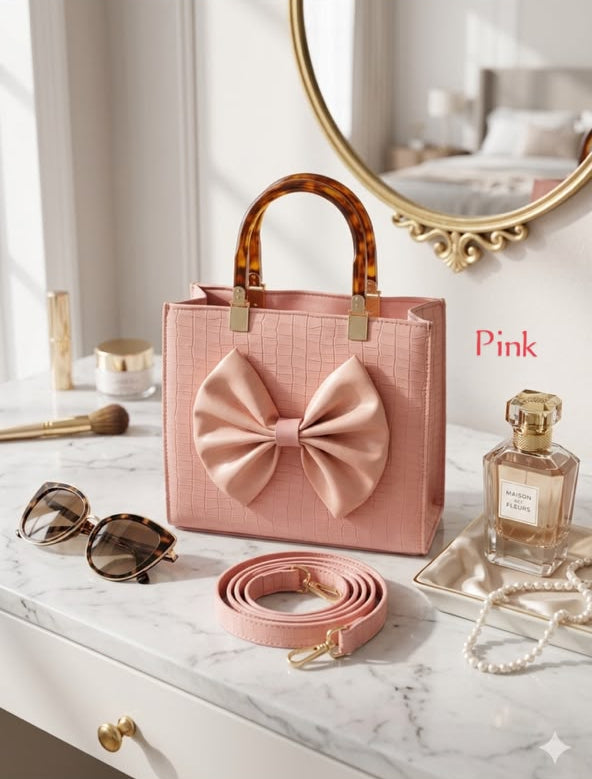 Bow Charm Luxury Bag