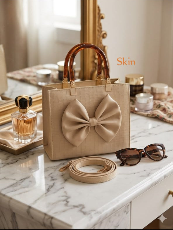 Bow Charm Luxury Bag