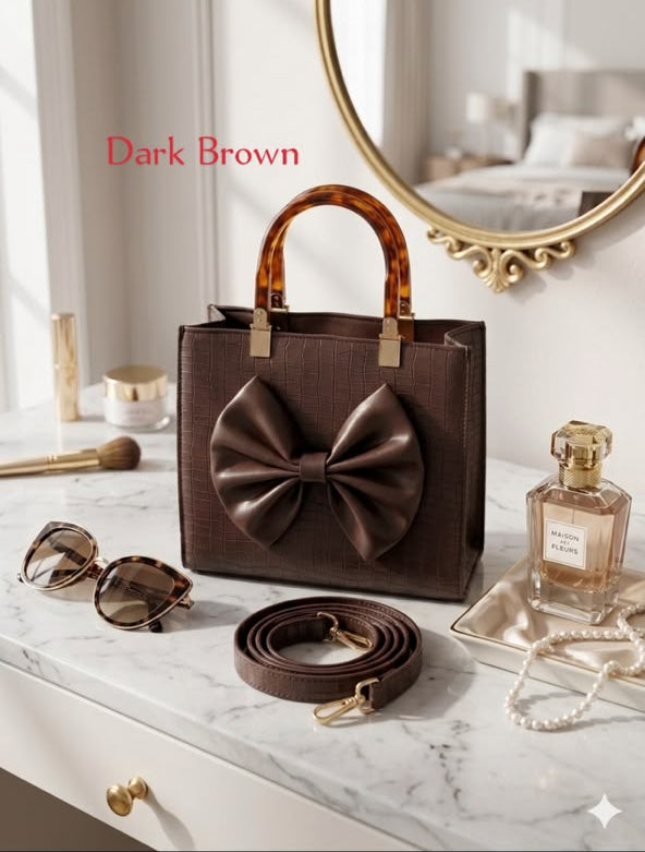 Bow Charm Luxury Bag