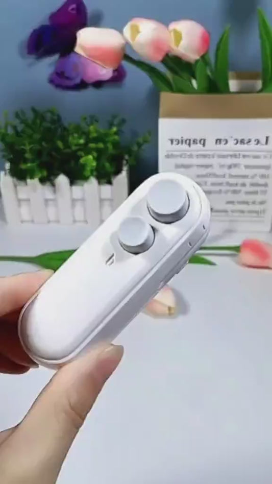 Mini Portable Heat Sealer Machine USB Rechargeable — Food Bag Sealer Clip for Kitchen Snacks Pakistan