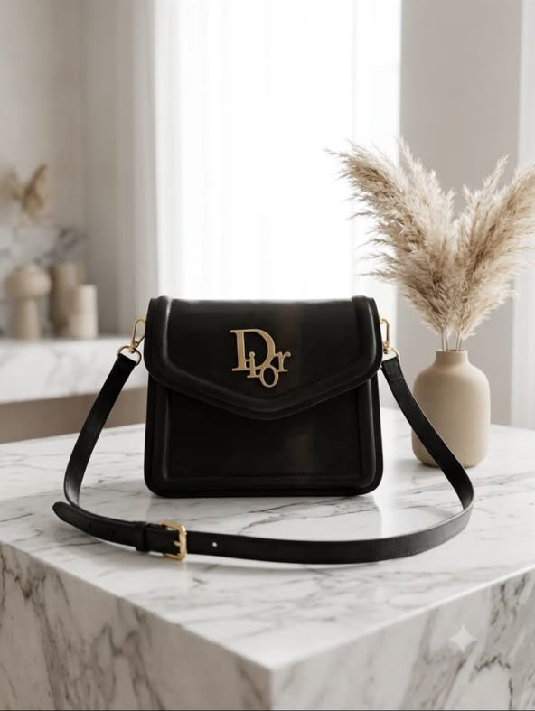 Dior-Inspired Envelope Crossbody
